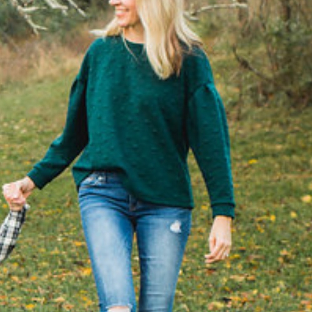 {Anthropologie} W5 Dot Jacquard Sweater